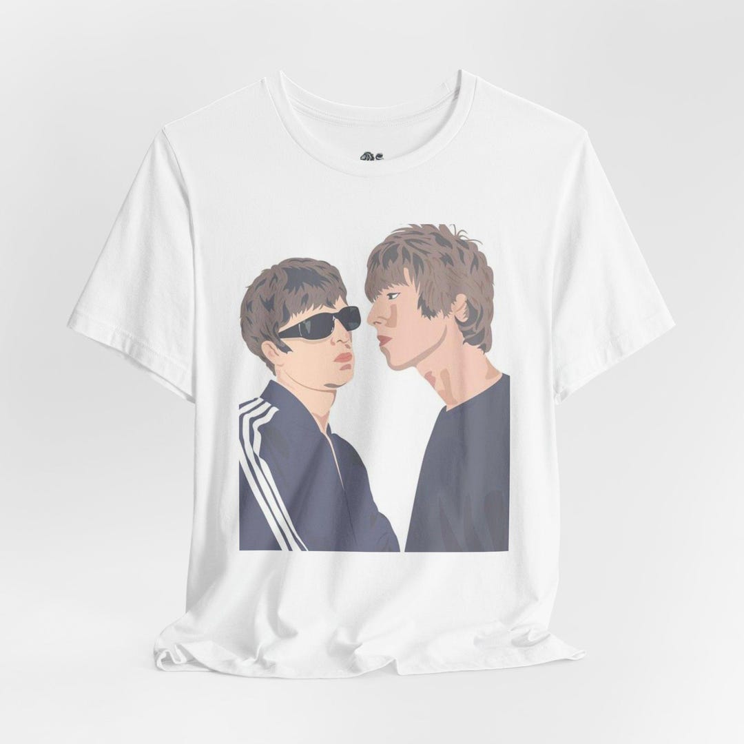 Oasis Maine Road Event T-Shirt - Offizielles Band Shirt Navy