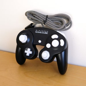 Refurbished/Modified GameCube Controller Custom GCC Nintendo Snapback Mod Paracord T3 Stickbox Clicky Tactile Z image 2