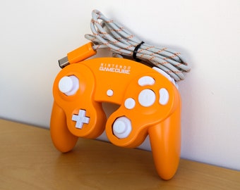 Refurbished OEM/New PHOB GameCube controller, Snapback, Paracord Cable,  Tactile Z, Trigger Plugs
