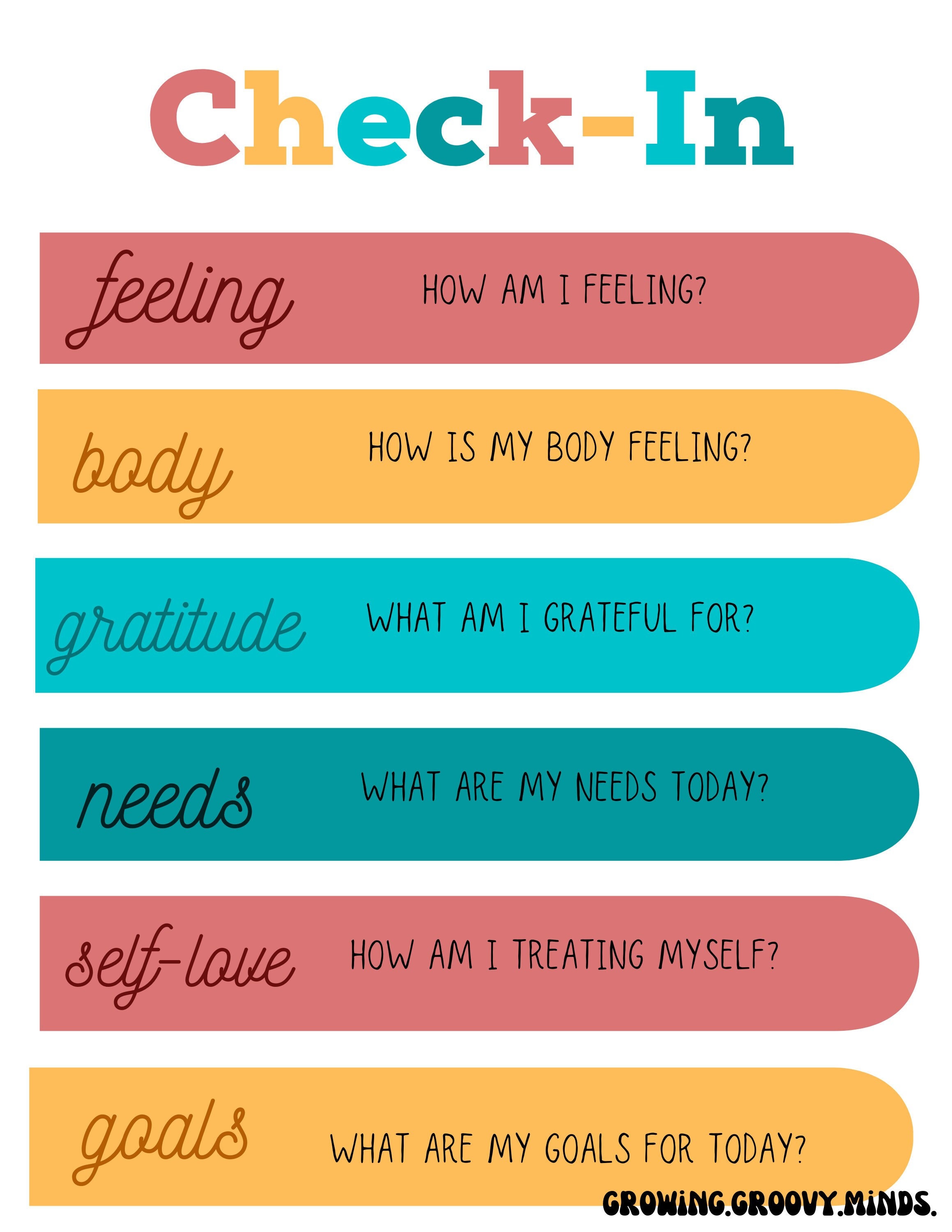 Feelings Check-in - Etsy