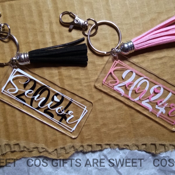 Class of 2024 Keychain Etsy