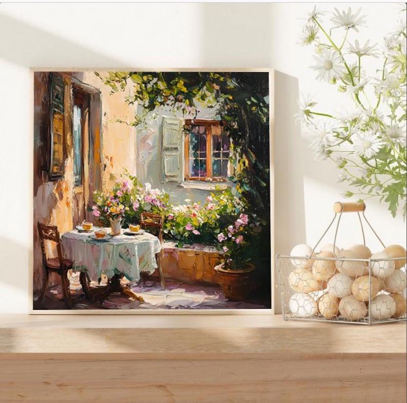Provence Impressionist Art Print: French Country Decor image 10