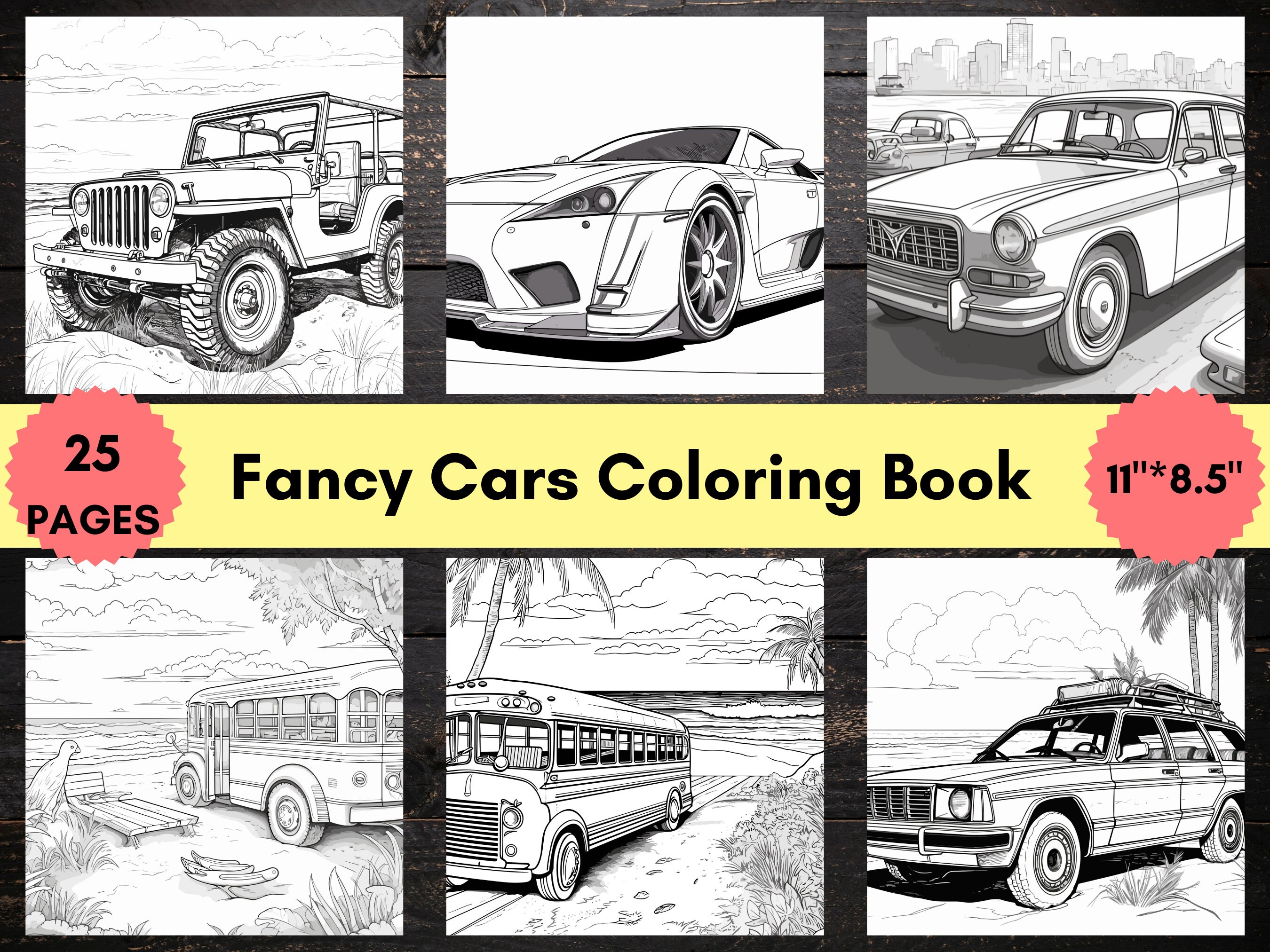 Car Coloring Pages Printables | Cars Coloring Sheets | Printable Car ...