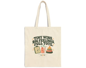 Cotton Canvas Tote Bag