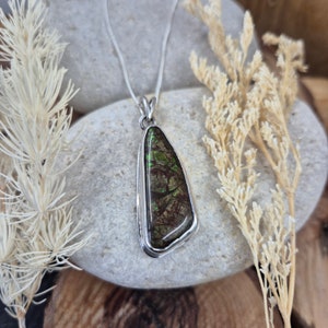 Colgante de ammolita / Ammolita / Joyería de ammolita / Ammolita canadiense /