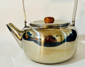 Stainless Steel Korean Midcentury Kettle