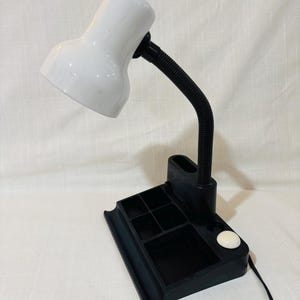 Gooseneck Lamp with Organizer Base