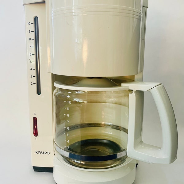 Krups Off White 10 Cup Coffee Maker Type 192