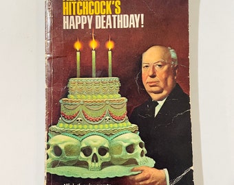 First Edition Alfred Hitchcock’s Happy Deathday Paperback 1972