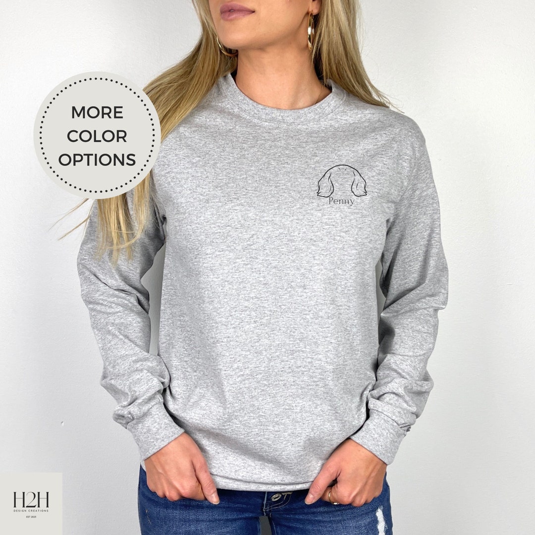Dog Faithful Friend - Personalized Custom Long Sleeve T-shirt main image 1