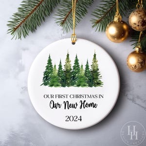 Our First Christmas, Our New Home Ornament, New Home Ornament, First Home Christmas Ornament, Our First Home Ornament