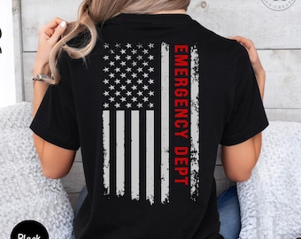 Emergency Department Shirt, ER Dept Tee, ER Nurse Shirt, Emergency Dept Gift, New ER Nurse Gift, Staff Shirt, Comfort Colors® [OR1039]