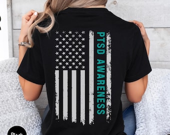 PTSD Awareness Shirt, Post Traumatic Stress, Stress Sweatshirt, Traumatic Hoodie, Awareness, Support [AT1031]