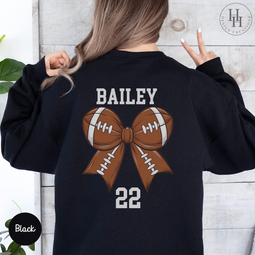 Football Bow-Hoodie main image 1