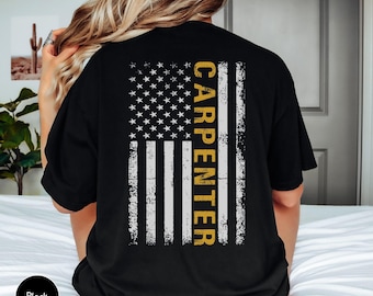 Custom Carpenter Shirt, Carpentry Shirt, Builder Shirt, Carpenter Gift [OTT1001]
