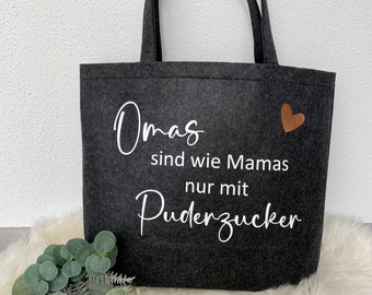 Filztasche Filzshopper für die besten Omas