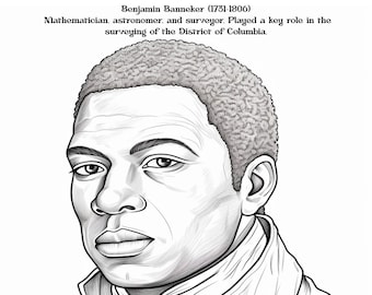 Libro para colorear 40 pioneros: una crónica de la excelencia afroamericana en la historia estadounidense