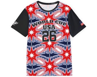 Personalized USA World Cup 2026 Jersey: Custom Soccer Top