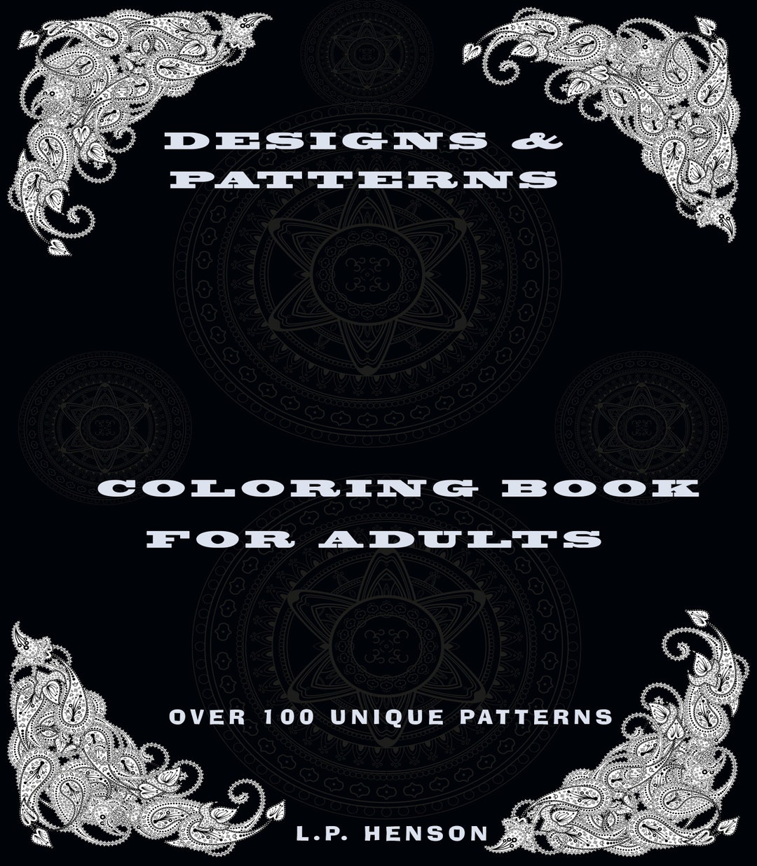 Designs & Patterns Coloring Book: Book 2 - Etsy