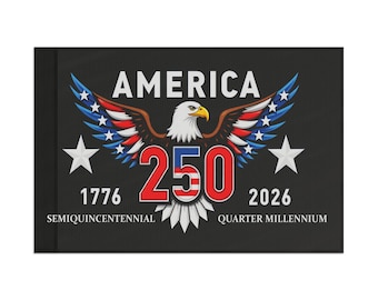 America 250th Anniversary Flag: Semiquincentennial USA Patriotic Banner