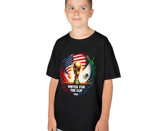 Camiseta de fútbol infantil Unidos por la Copa 2026
