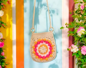 Granny Square Crochet Bag Pattern Pdf