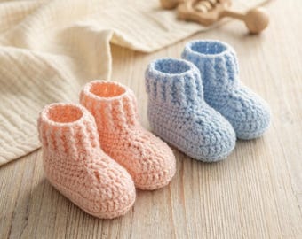 Baby Booties Crochet Pattern