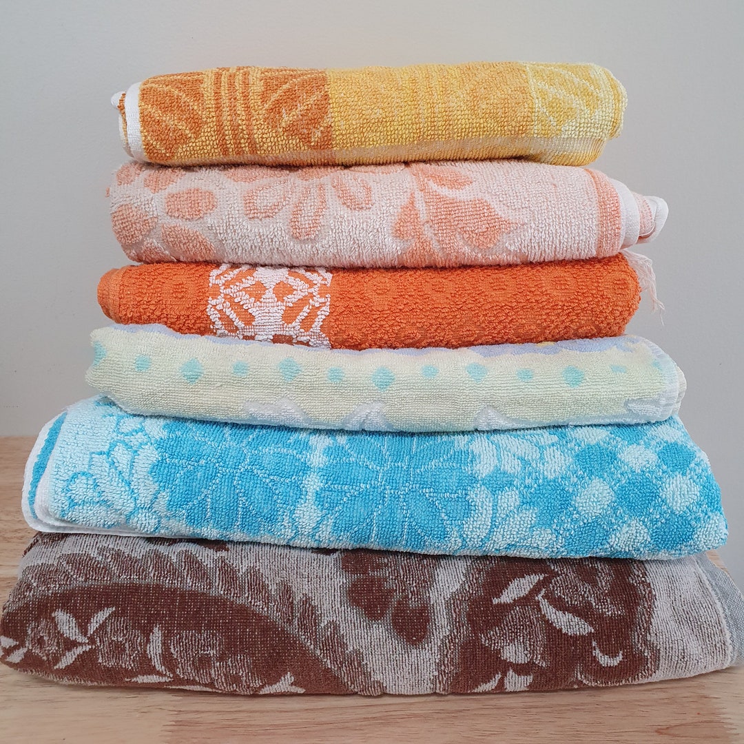 Vintage Towels Retro Beach Towel Bath Towel Cotton - Etsy Australia