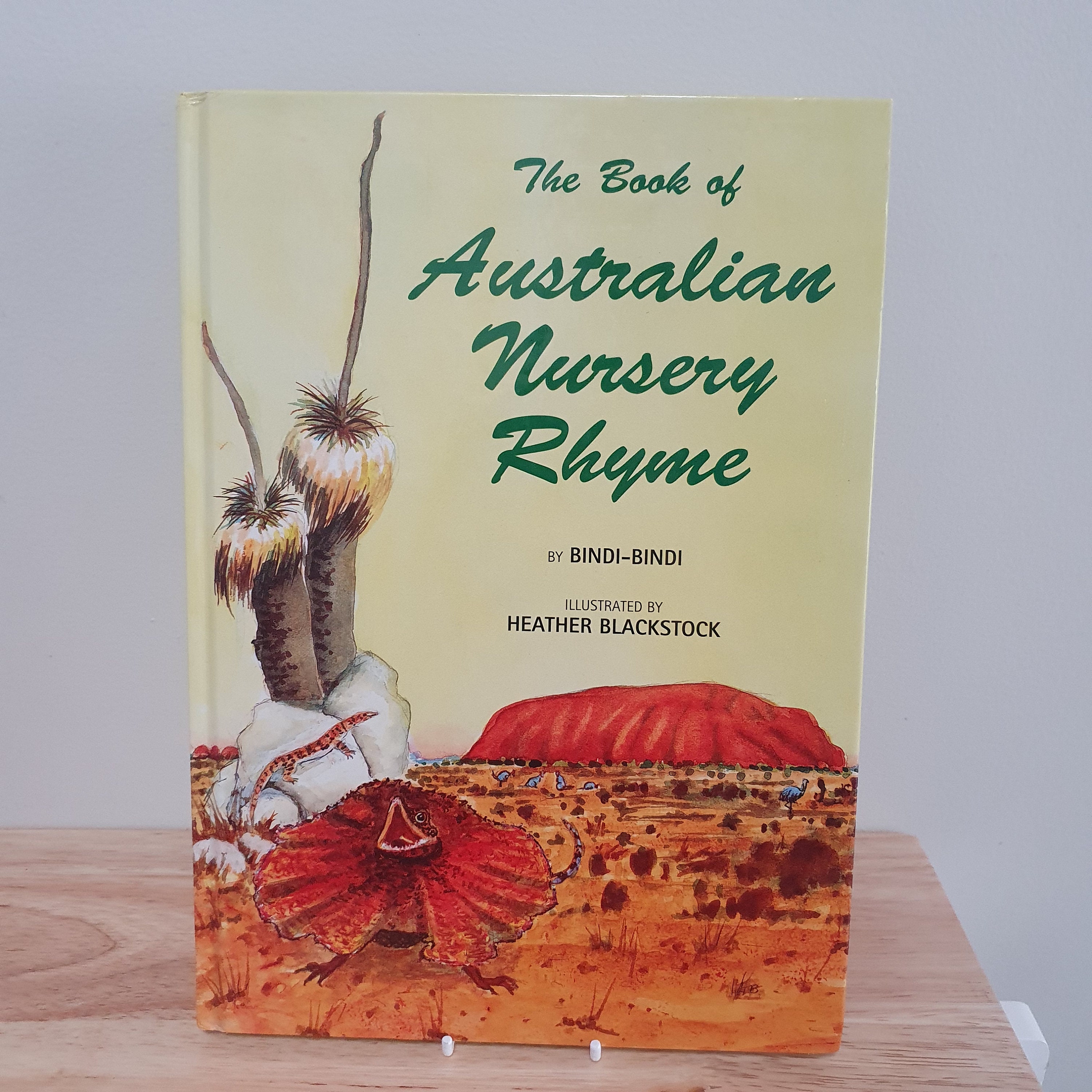Vintage the Book of Australian Nursery Rhymes by Bindi Bindi 1999