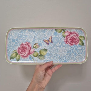 Villeroy & Boch Rose Cottage Sandwich Plate | Rectangular Platter