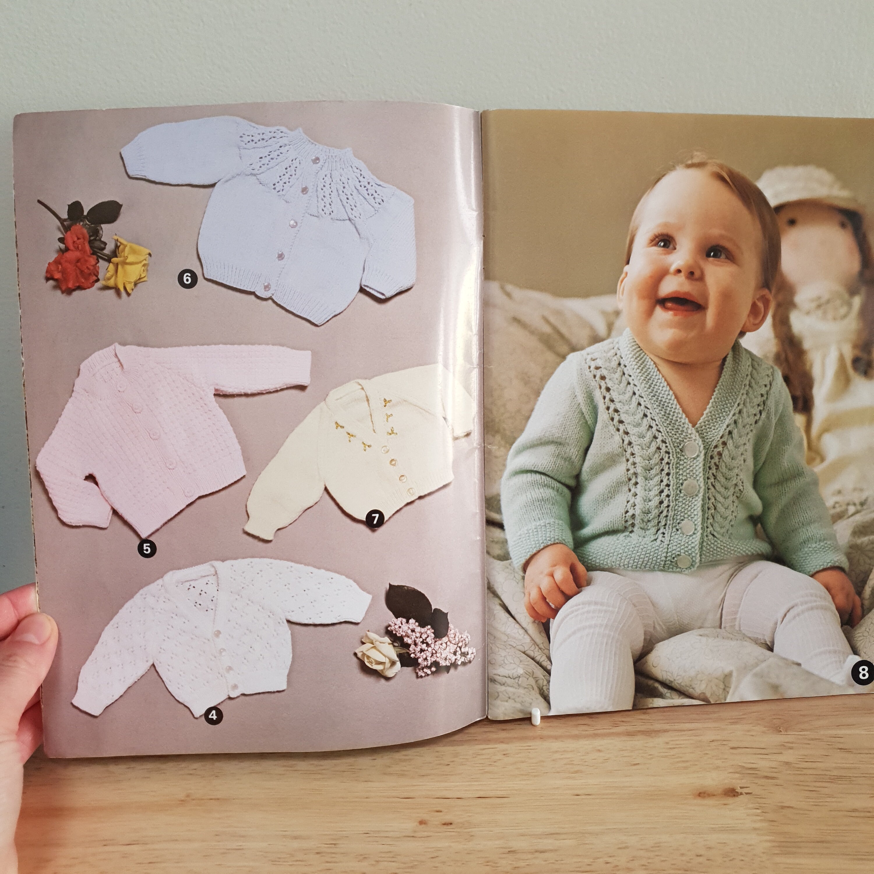 Vintage Paton's Babytime Knitting Babywear Baby Clothes Patterns Etsy