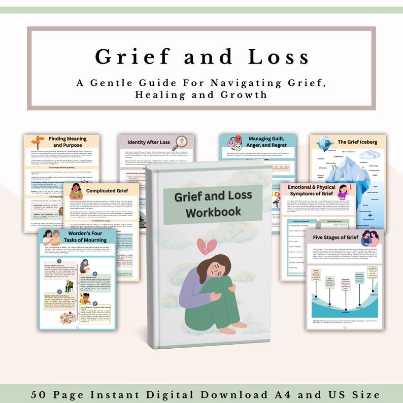 Mega Whole Shop Bundle: Trauma, Ansia, Strumenti di Terapia Cognitivo Comportamentale (CBT) e DBT, Schede di Lavoro sulla Terapia in PDF immagine 15