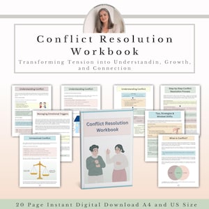 紛争解決ワークブック（PDF）、人間関係コミュニケーション、セラピーワークシート、コミュニケーションスキル