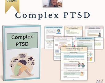 Complex PTSD Workbook: Trauma Recovery, Emotional Regulation (PDF Downloadable