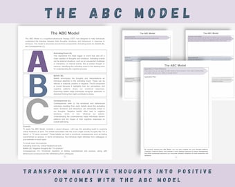 Abc Model Behavioral Techniques In Psychology CBT ABC Model