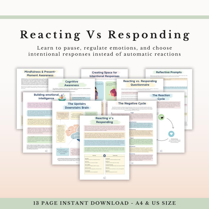Communication Skills Bundle, Assertive Communication Worksheets, Conversation Starters, Therapy Worksheets, Counselling Tools PDF image 9
