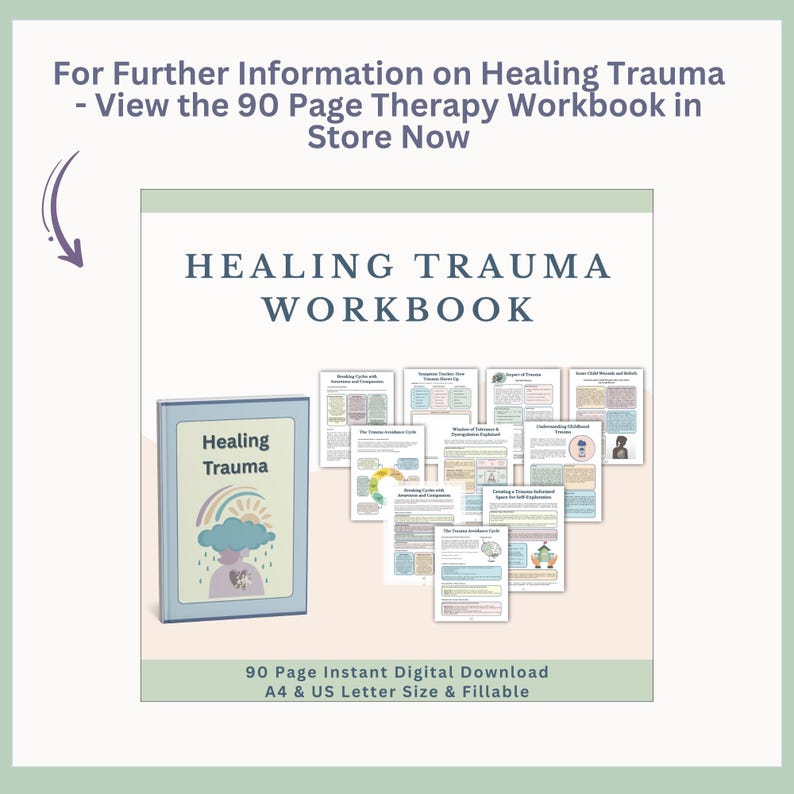 Trauma Cheat Sheet for Therapists: 2-page Therapy Resource (PDF ...