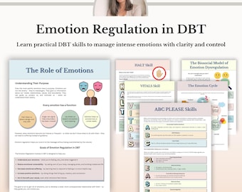Regolazione emotiva nella DBT, Manuale di competenze della terapia dialettico comportamentale in formato PDF
