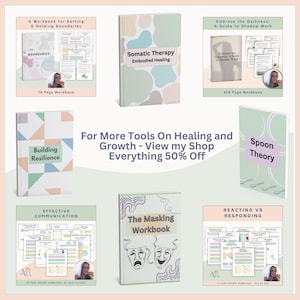 RSD Workbook & Journal: Rejection Sensitivity, ADHD Support (PDF Fillable) image 6
