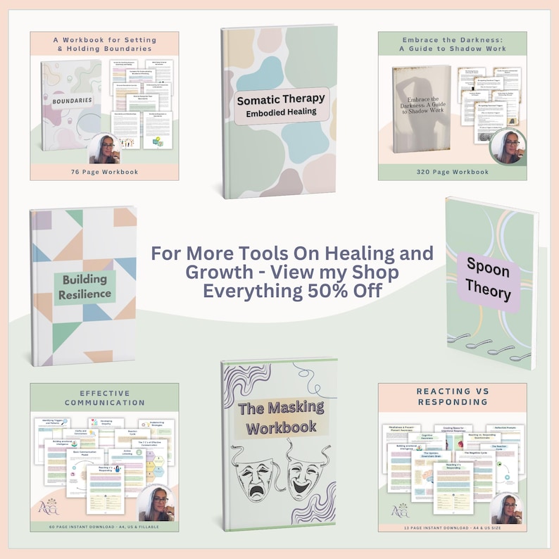 RSD Workbook & Journal: Rejection Sensitivity, ADHD Support (PDF Fillable) image 6