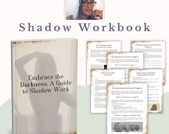 Shadow Work Journal 300+ Pages, Inner Child Healing & Self Compassion Emotional Healing Workbook