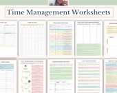 Time Management Worksheets: Productivity Planner (PDF Download)