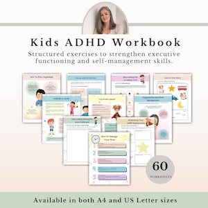 Manual de TDAH para niños: actividades de regulación emocional y habilidades de afrontamiento de funciones ejecutivas (PDF)