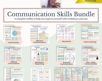 Communication Skills Toolkit PDF Download | Therapy Worksheets, Conflict Resolution, Relationship & Social Skills
