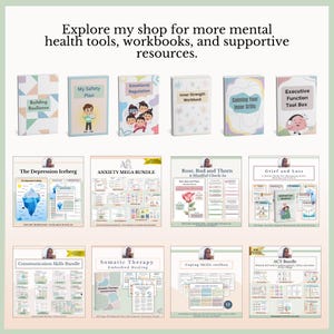 Urge Surfing Worksheet, Impulse Control Emotional Regulation Coping Skills PDF image 7