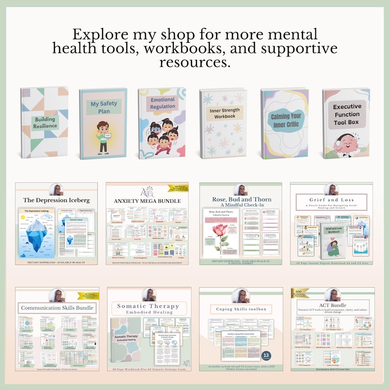Urge Surfing Worksheet, Impulse Control Emotional Regulation Coping Skills PDF image 7