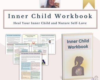 Dagboek voor innerlijke kinderhealing | Werkboek reparenting en therapie-oefeningen pdf-download