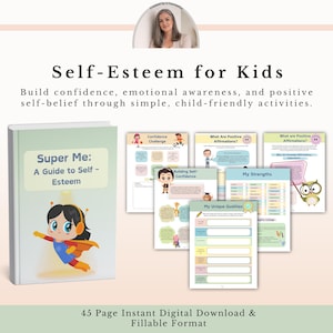 Manual de autoestima para niños: actividades para desarrollar la confianza, conciencia emocional y habilidades de afrontamiento (PDF)