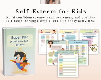 Manual de autoestima para niños: actividades para desarrollar la confianza, conciencia emocional y habilidades de afrontamiento (PDF)