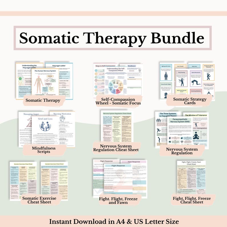Mega Whole Shop Bundle: Trauma, Ansia, Strumenti di Terapia Cognitivo Comportamentale (CBT) e DBT, Schede di Lavoro sulla Terapia in PDF immagine 8
